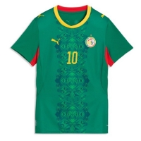 Koszulka piłkarska Senegal Sadio Mane #10 Strój wyjazdowy dla kobiety MŚ 2026 tanio Krótki Rękaw